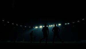 sports noir lighting