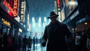 film noir athlete