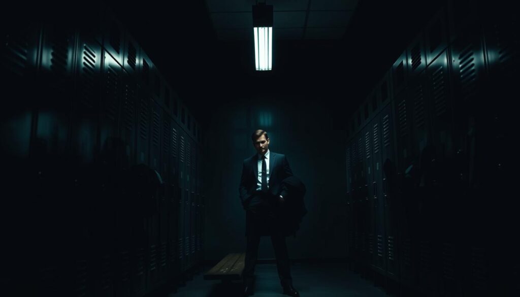 set design locker rooms