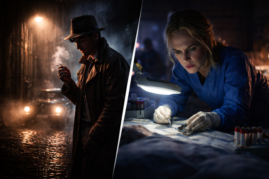Evolution From Detective Noir To Forensic Noir