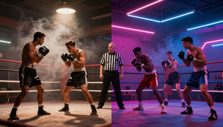 classic vs modern sports noir