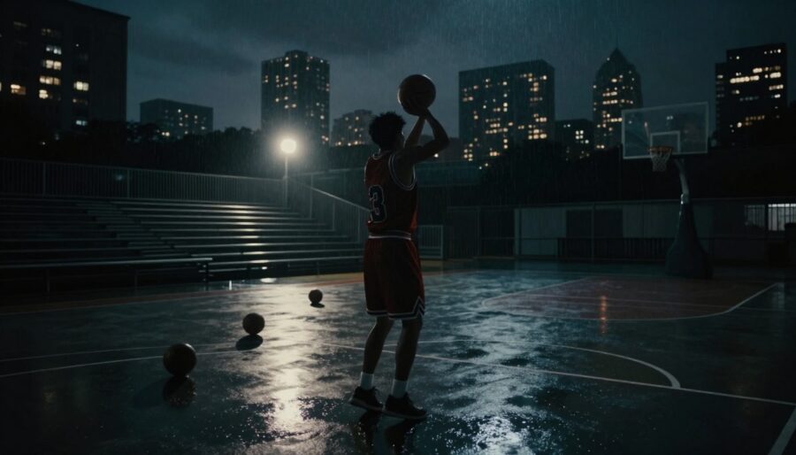 sports noir visual style